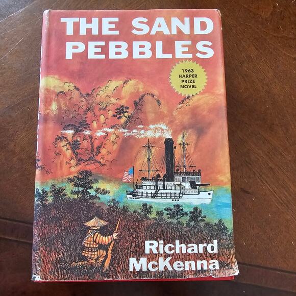 The Sand Pebbles Richard McKenna 1962 1st Edition Printing Hardcover Dust Jacket - Picture 1 of 6